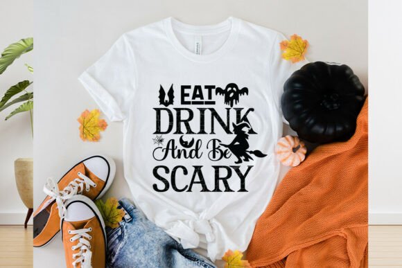 Download Eat Drink and Be Scary Cut File - Premium Bundle