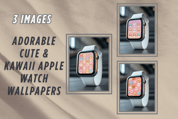 Download Cute &amp; Kawaii Apple Watch Wallpaper - Premium Resources